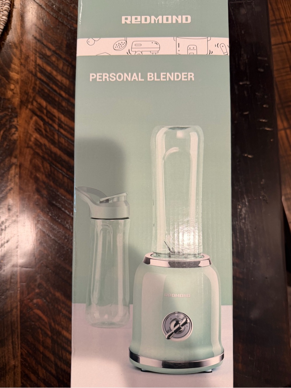 REDMOND Retro Personal Blender - Mint Green